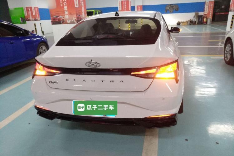 Used Hyundai Elantra 2021 1.5L CVT GLX Elite Edition Rear