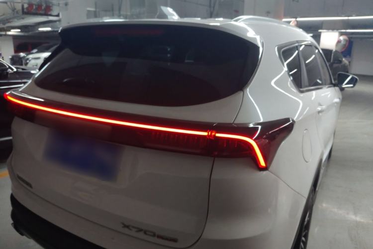 Used JETOUR X70 PLUS 2023 1.5T DCT Ziqiang PRO 5-Seater Rear Right 45 Deg