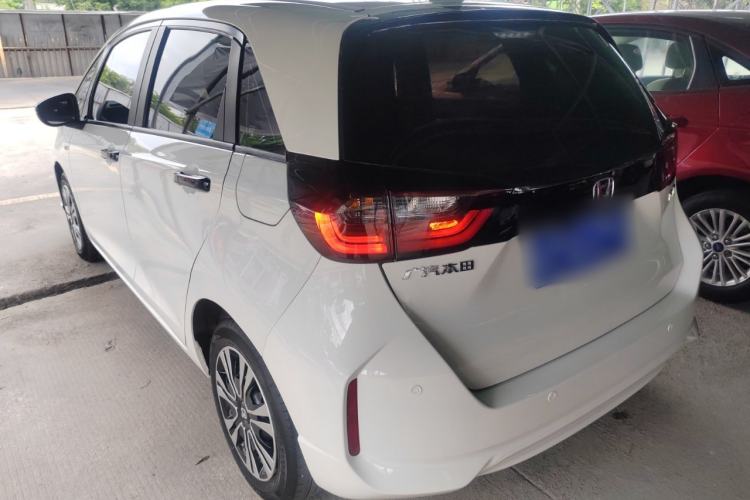 Used Honda Fit 2021 1.5L CVT Trendy Edition Rear Left 45 Deg