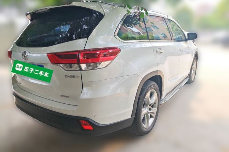 Used Toyota Highlander 2018 2.0T Four-Wheel Drive Luxury Version 7 Seats China VI Standard