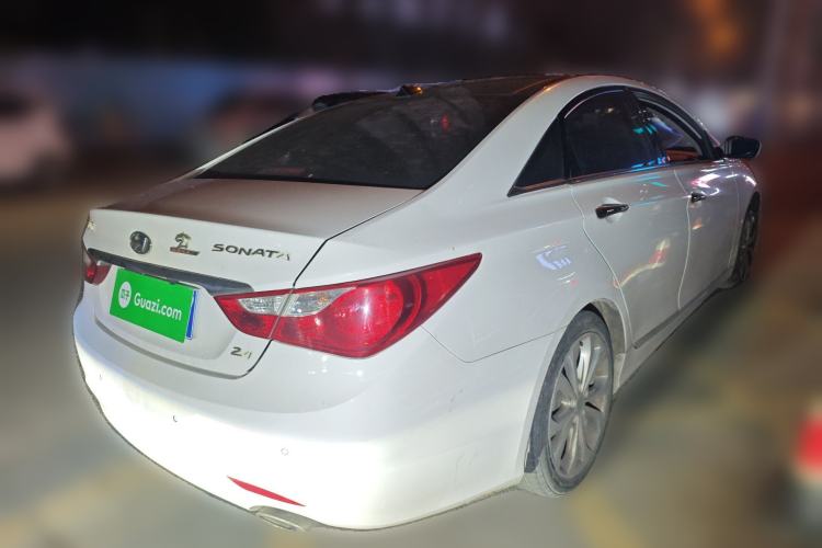 Used Hyundai Sonata 2013 2.4L Automatic Luxury Version China IV Standard Rear Right 45 Deg