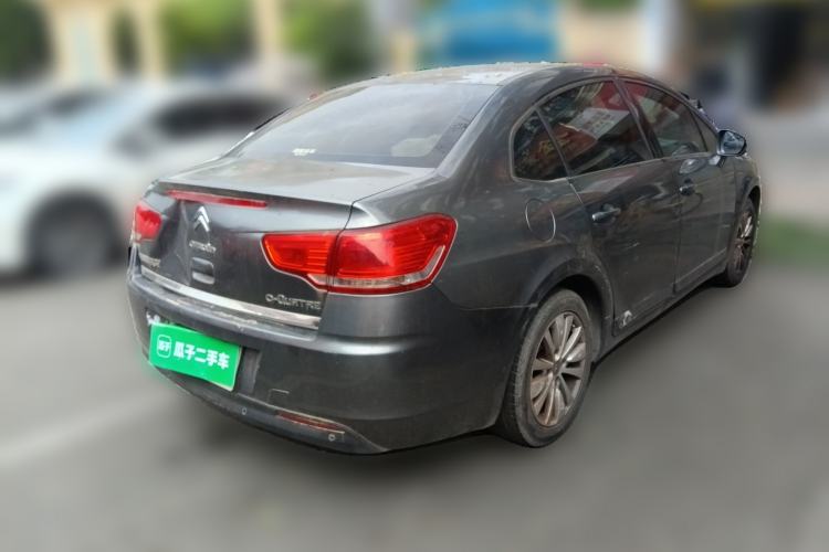 Used Citroen C-Quatre 2013 Sedan 1.6L Manual - Prestige Model Rear Right 45 Deg