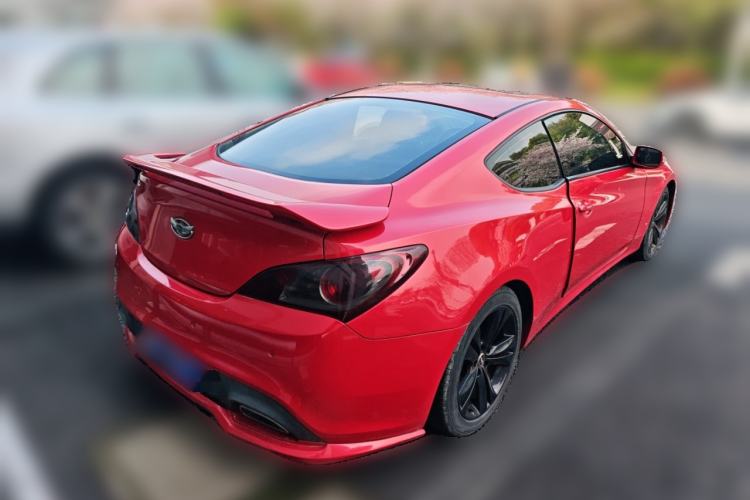 Used Hyundai Genesis Coupe 2009 2.0T Automatic Deluxe Edition Rear Right 45 Deg
