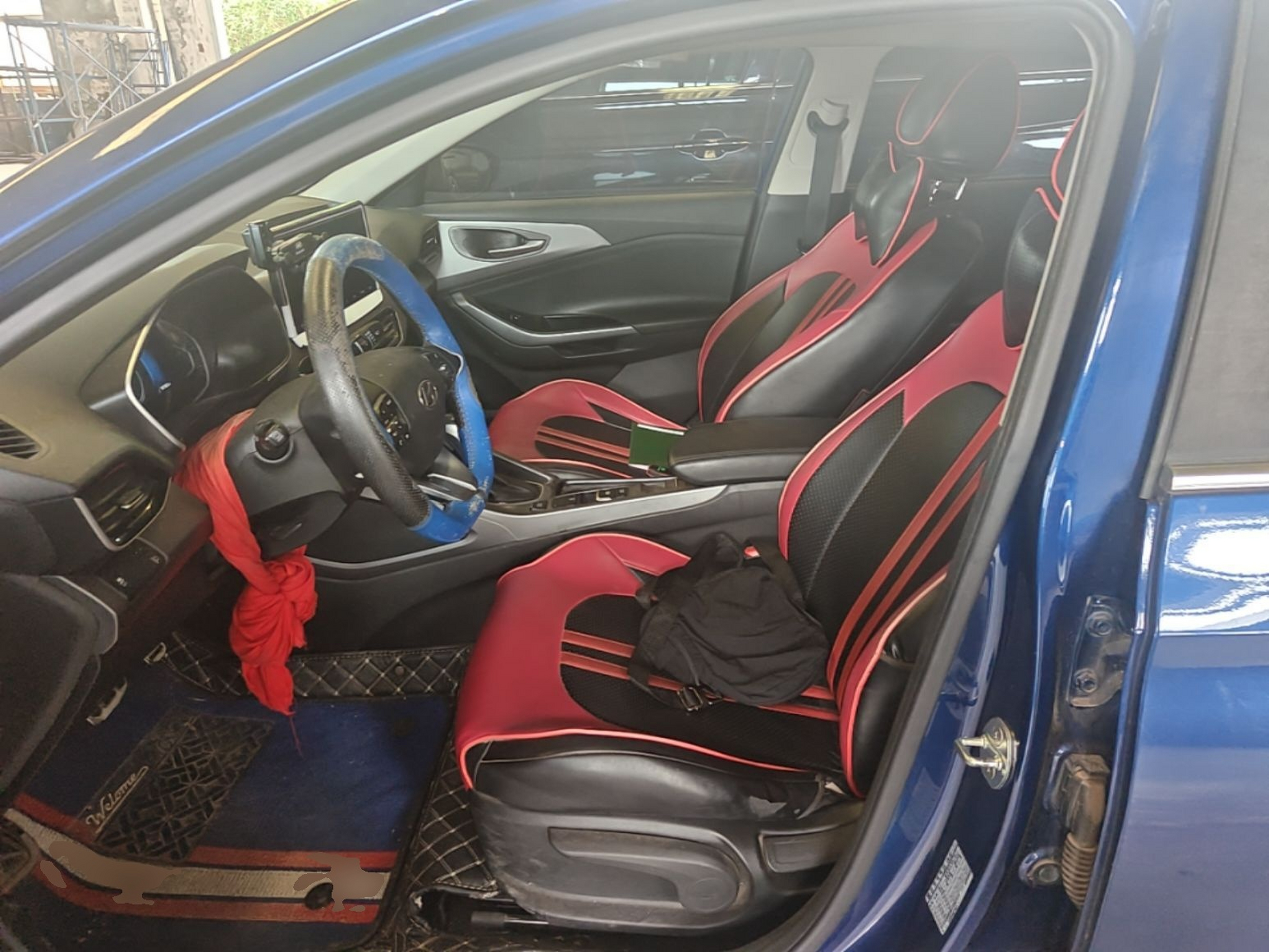 Avant de la voiture