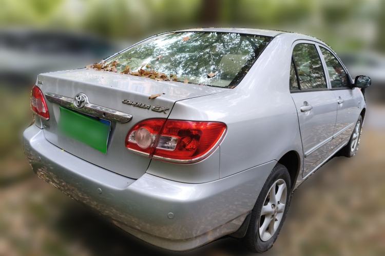 Used Toyota Corolla EX 2011 1.6L Manual Luxury Edition Rear Right 45 Deg