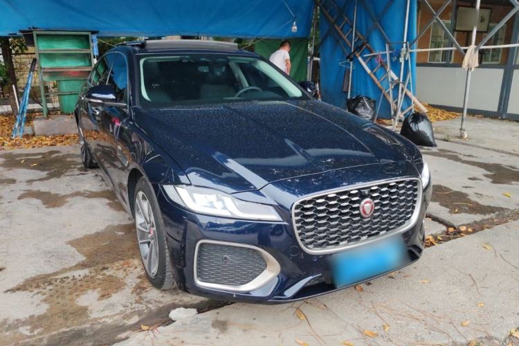 Used Jaguar XFL 2021 XFL 2.0T P200 Two-Wheel-Drive Elite Luxury Edition Front Right 45 Deg