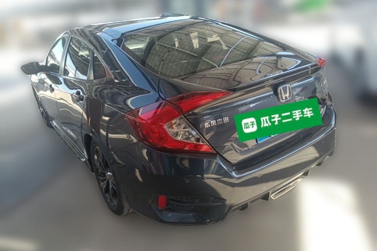 Used Honda Civic 2019 220TURBO CVT Dynamic Edition China VI Emission Standard Rear Left 45 Deg