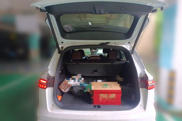 Used Geely Auto Monjaro L 2021 2.0TD DCT EVO Two-Wheel Drive Prestige Version Trunk