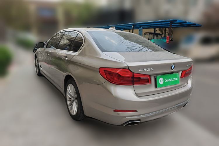 Used BMW 5 Series 2020 525Li Luxury Package Rear Left 45 Deg