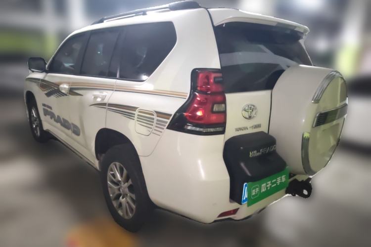 Used Toyota Prado 2018 3.5L Automatic TX-L NAVI with Rear-Mounted Spare Tire Rear Left 45 Deg