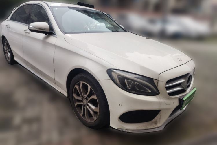 Used Mercedes-Benz C-Class 2016 C 180 L Sport Edition Front Right 45 Deg