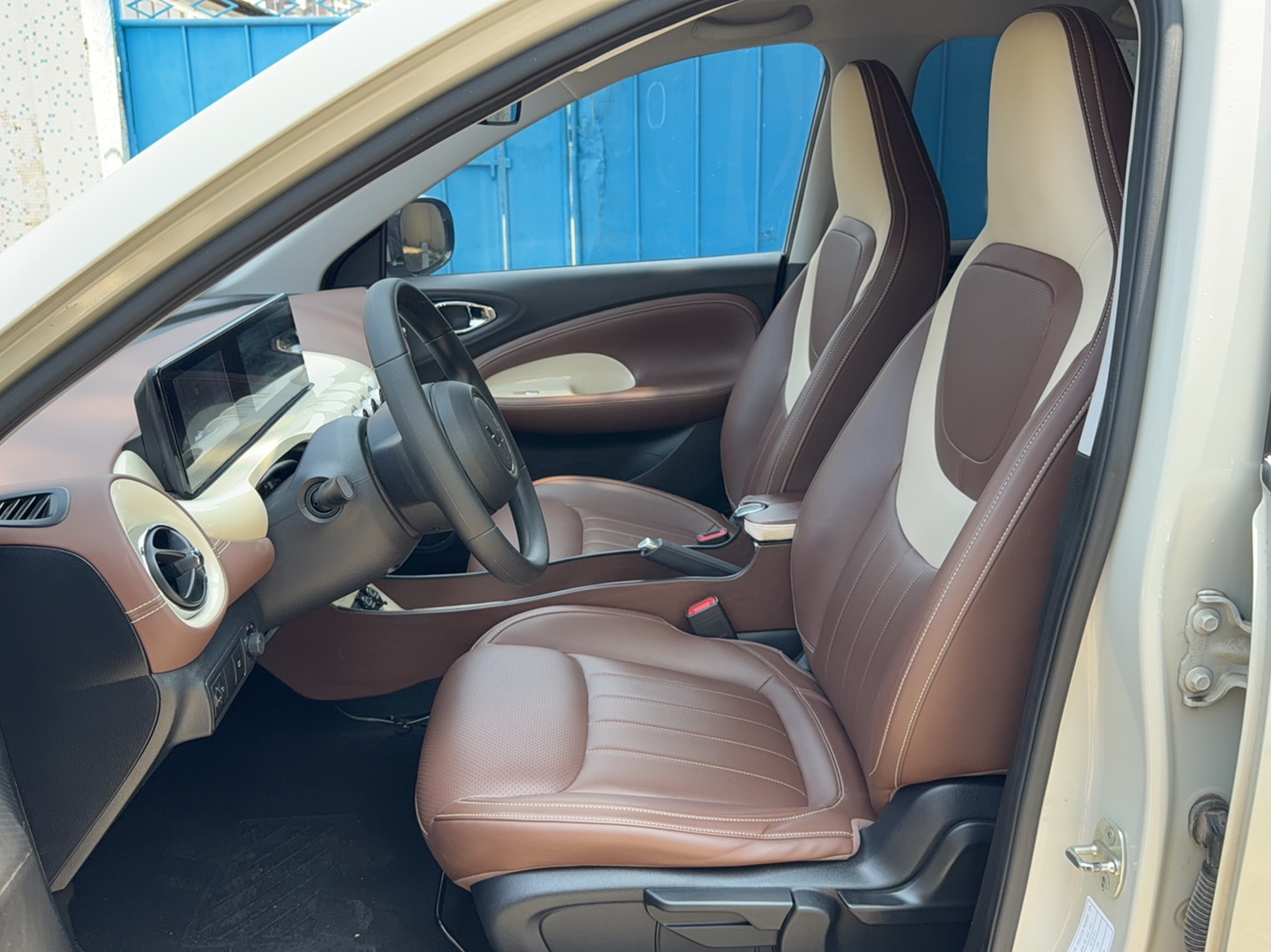 Avant de la voiture