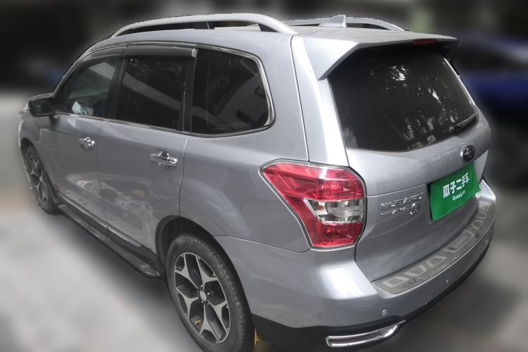 Used Subaru Forester 2015 2.0i Special Edition Commemorative Model Rear Left 45 Deg