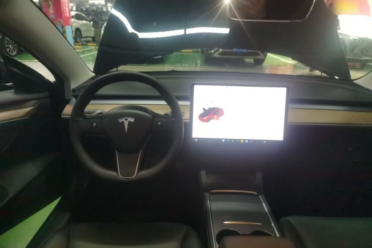 Used Tesla Model 3 2021 Standard Range Rear-Drive Upgraded Version Steering Wheel