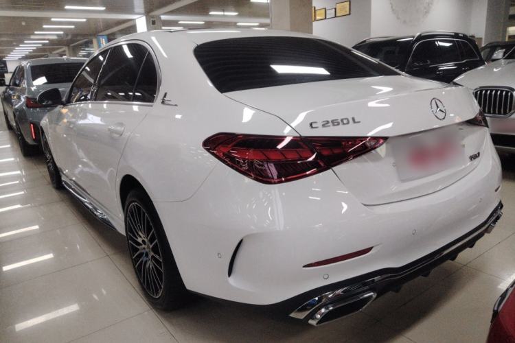 Used Mercedes-Benz C-Class 2024 Restyled C-Class 260 L Sport Edition Rear Left 45 Deg