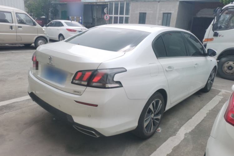 Used Peugeot 408 2020 360THP 10th Anniversary Edition Rear Right 45 Deg