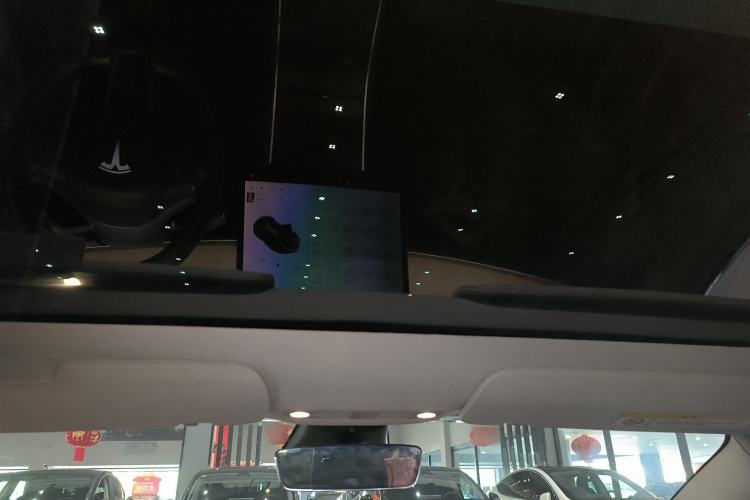 Used Tesla Model 3 2019 Long-Range Rear-Wheel-Drive Version Headliner