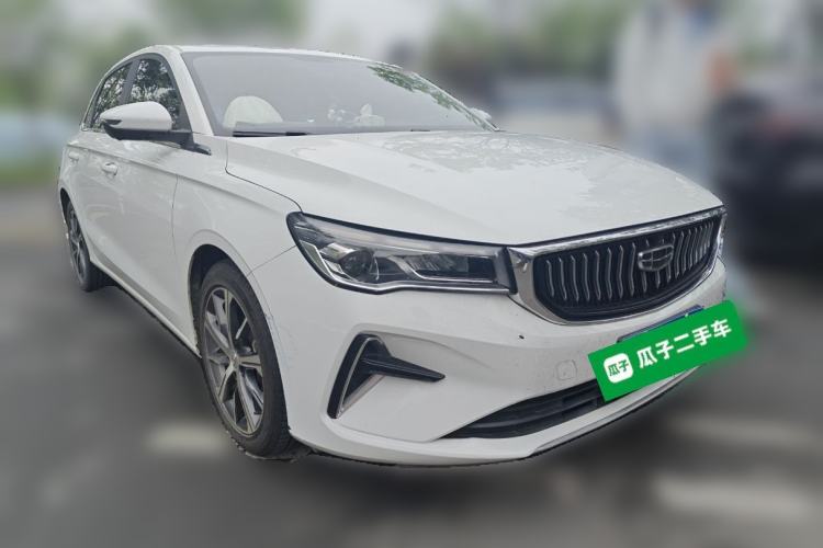 Used Geely Auto Emgrand 2022 4th Generation 1.5L CVT Luxury Model Front Right 45 Deg