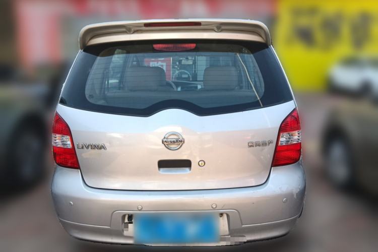 Used Nissan Livina 2010 Jingyue Edition 1.6L Automatic All-in-One Model Rear