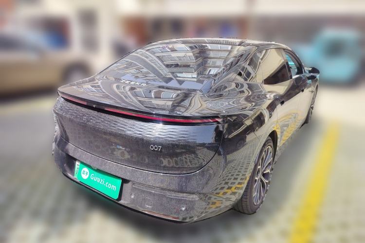 Used Zeekr 007 2024 Four-Wheel Drive Version 75 kWh Rear Right 45 Deg
