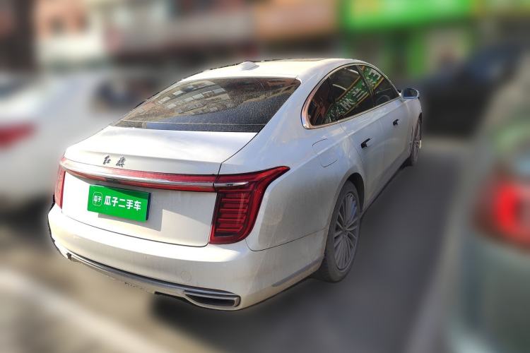 Used Hongqi H9 2022 2.0T Smart Connect Flagship Edition Rear Right 45 Deg