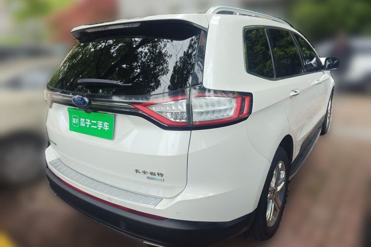 Used Ford Edge 2018 EcoBoost 245 Two-Wheel-Drive Titanium 7-Seater China V Standard Rear Right 45 Deg