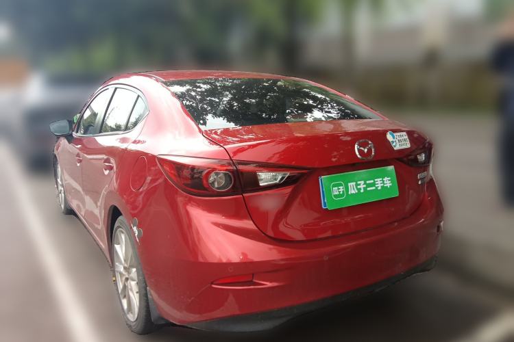 Used Mazda 3 Axela 2017 Sedan 2.0L Automatic Flagship Model China V Standard Rear Left 45 Deg