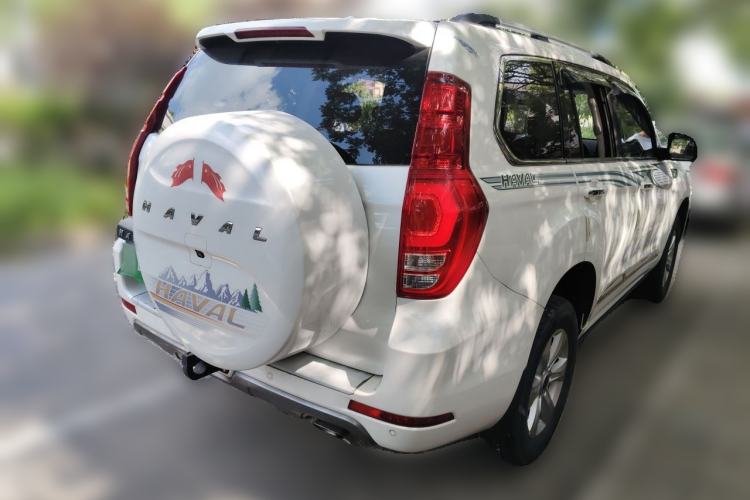 Used Haval H9 2020 2.0T Gasoline 4x4 Luxury 7-Seater Rear Right 45 Deg