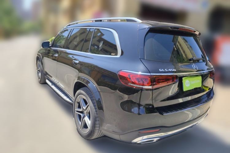 Used Mercedes-Benz GLS 2022 Second Facelift GLS 450 4MATIC Stylish Version Rear Left 45 Deg