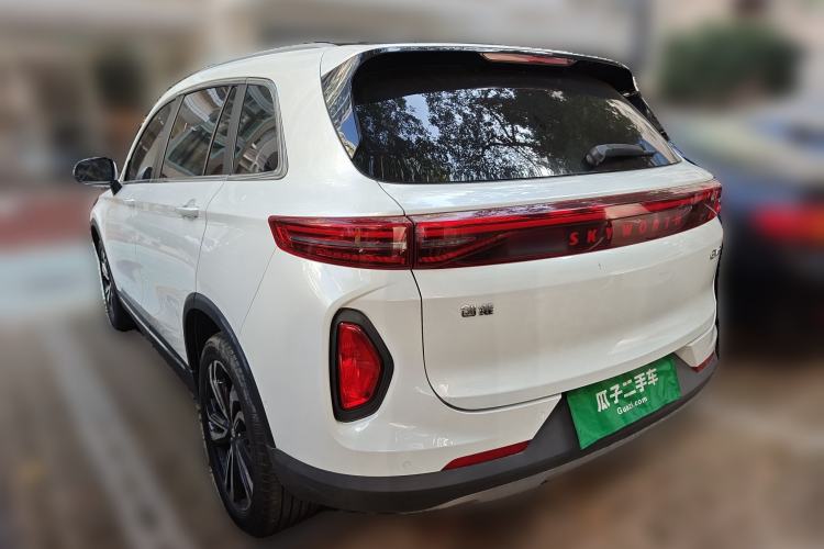 Used Skyworth EV6 2021 520 PRO Version Rear Left 45 Deg