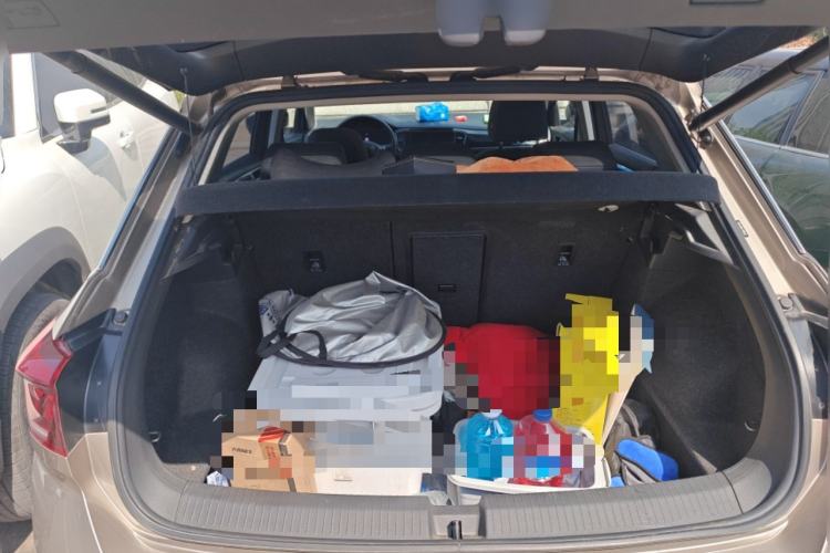 Used Volkswagen T-ROC 2021 280TSI DSG Two-Wheel Drive Comfort Connect Edition Trunk