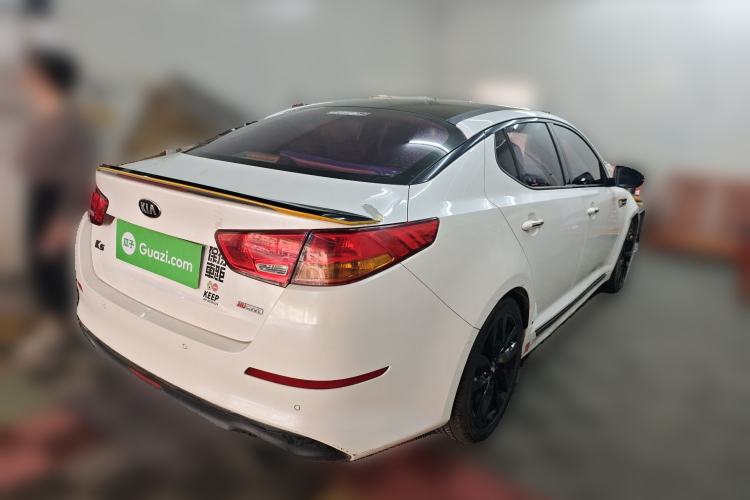Used Kia K5 2014 2.0L Automatic LUXURY Rear Right 45 Deg