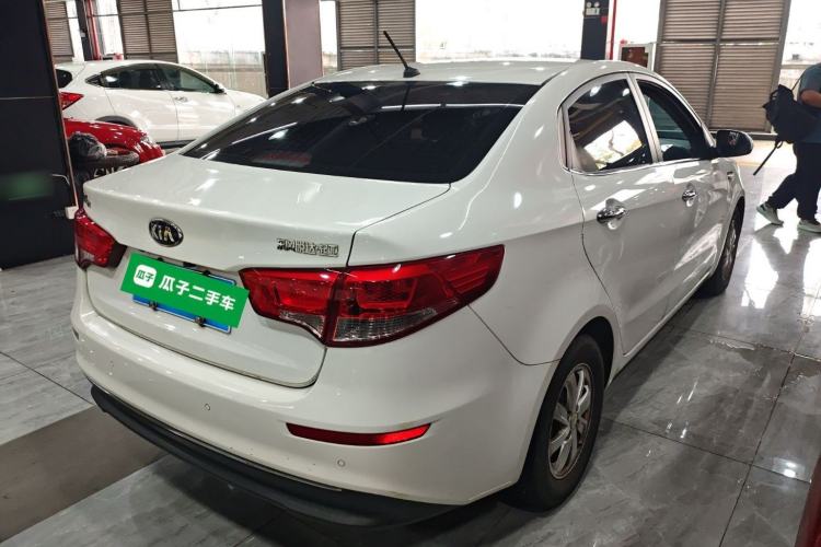 Used Kia K2 2015 Sedan 1.4L Automatic GLS Rear Right 45 Deg