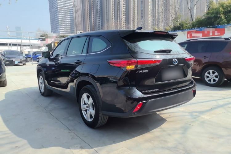 Used Toyota Highlander 2023 2.5L Smart Electric Hybrid Dual-Engine Two-Wheel Drive Elite Version 5 Seats Rear Left 45 Deg