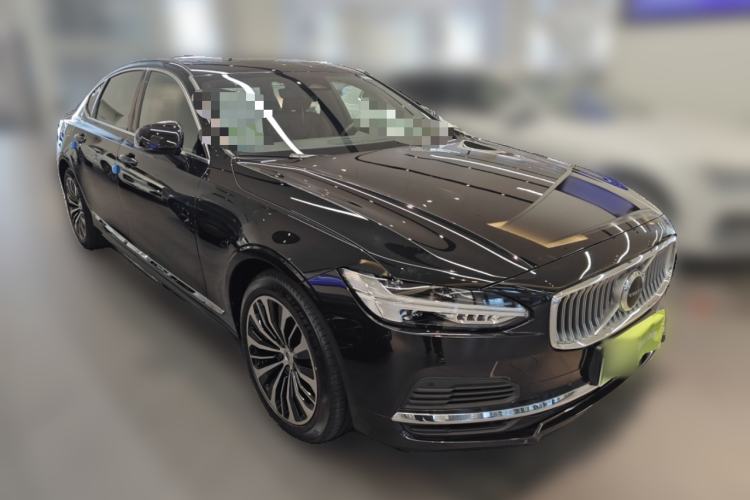 Used Volvo S90 New Energy 2025 Plug-in Hybrid Four-Wheel Drive Long-Range Zhiyi Luxury Edition Front Right 45 Deg