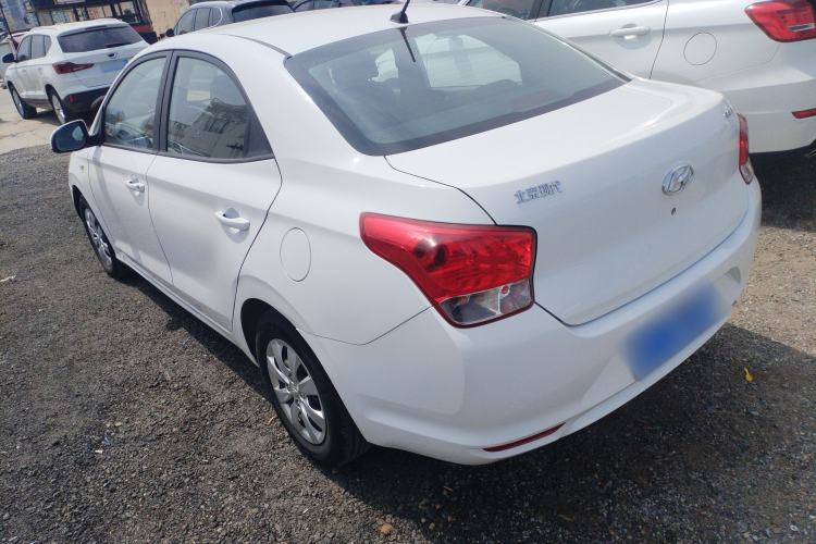 Used Hyundai Verna (older generation) 2017 1.4L Manual Refreshed Version China V Standard Rear Left 45 Deg