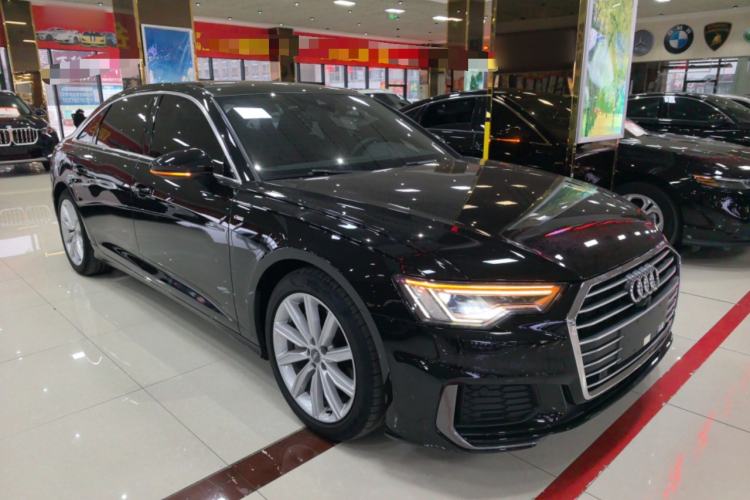 Used Audi A6L 2021 45 TFSI Prestige Dynamic Edition Front Right 45 Deg