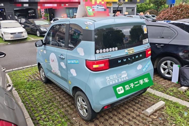 Used Wuling Hongguang MINIEV 2020 Lite Version Lithium Iron Phosphate Rear Left 45 Deg