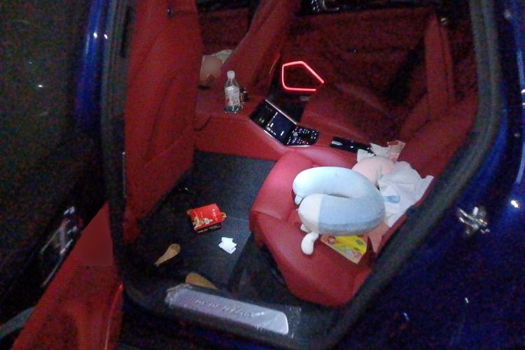 Used Porsche Panamera 2023 Panamera Executive Long Wheelbase 2.9T Left Rear Seat