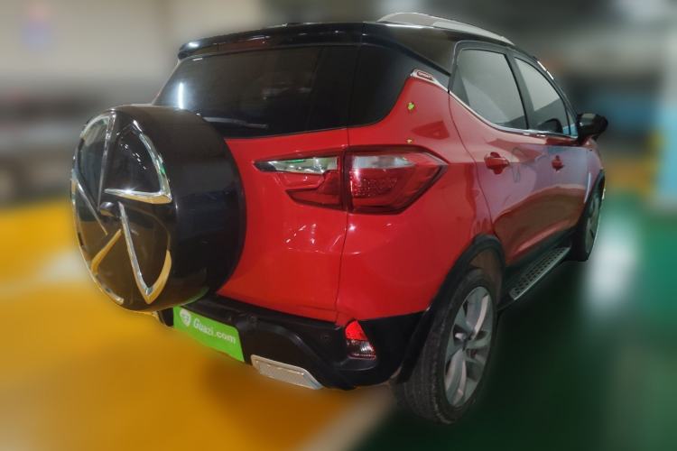 Used BYD Yuan 2016 1.5TID Automatic Prestige Model Rear Right 45 Deg