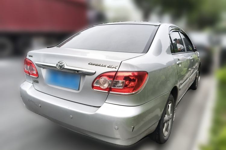 Used Toyota Corolla EX 2011 1.6L Automatic Classic Edition Rear Right 45 Deg