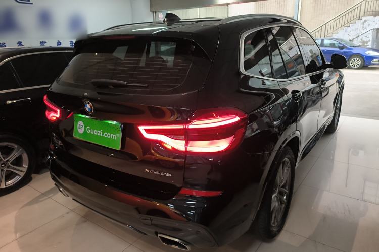 Used BMW X3 2021 xDrive25i M Sport Package Rear Right 45 Deg