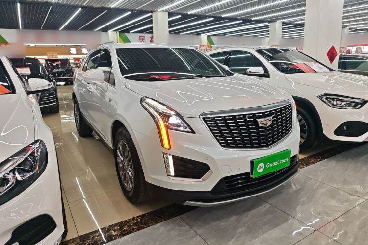 Used Cadillac XT5 2020 28T Four-Wheel Drive Luxury Version Front Right 45 Deg