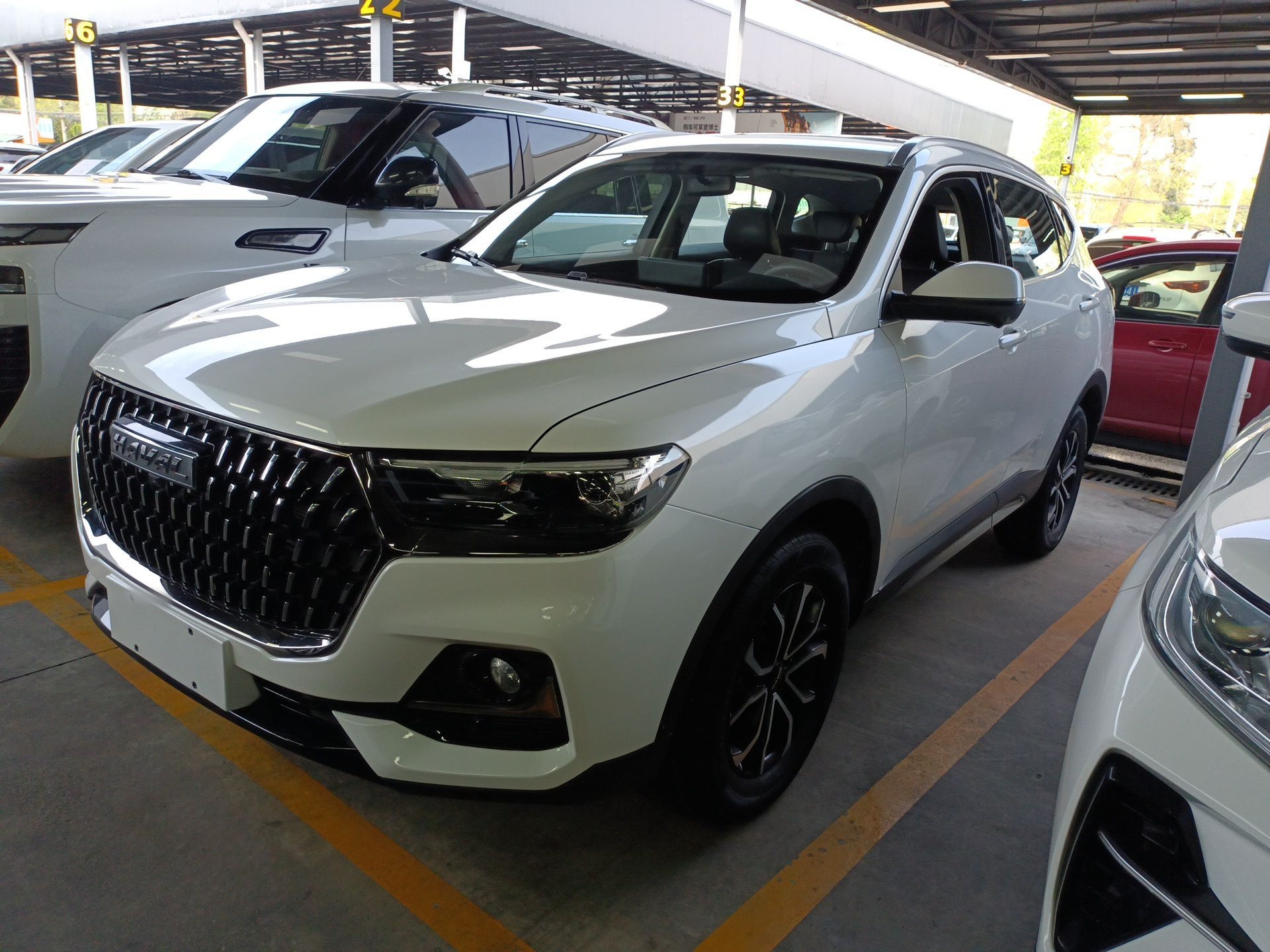 Parte inferior delantera