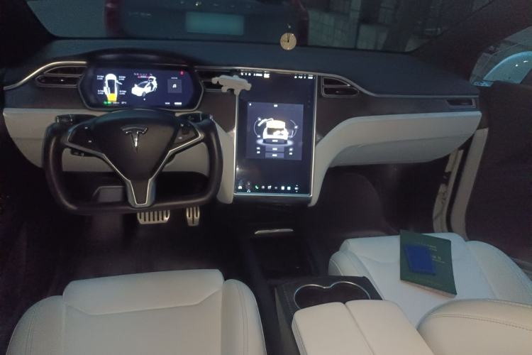 Used Tesla Model X 2016 X P100D Performance High-Performance Edition Center Console