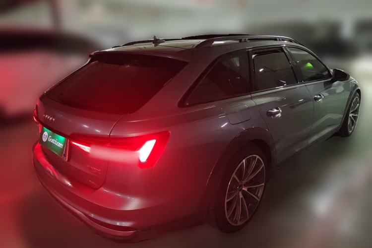 Used Audi A6 2021 allroad quattro Explorer 55 TFSI Prestige Off-Road Model Rear Right 45 Deg