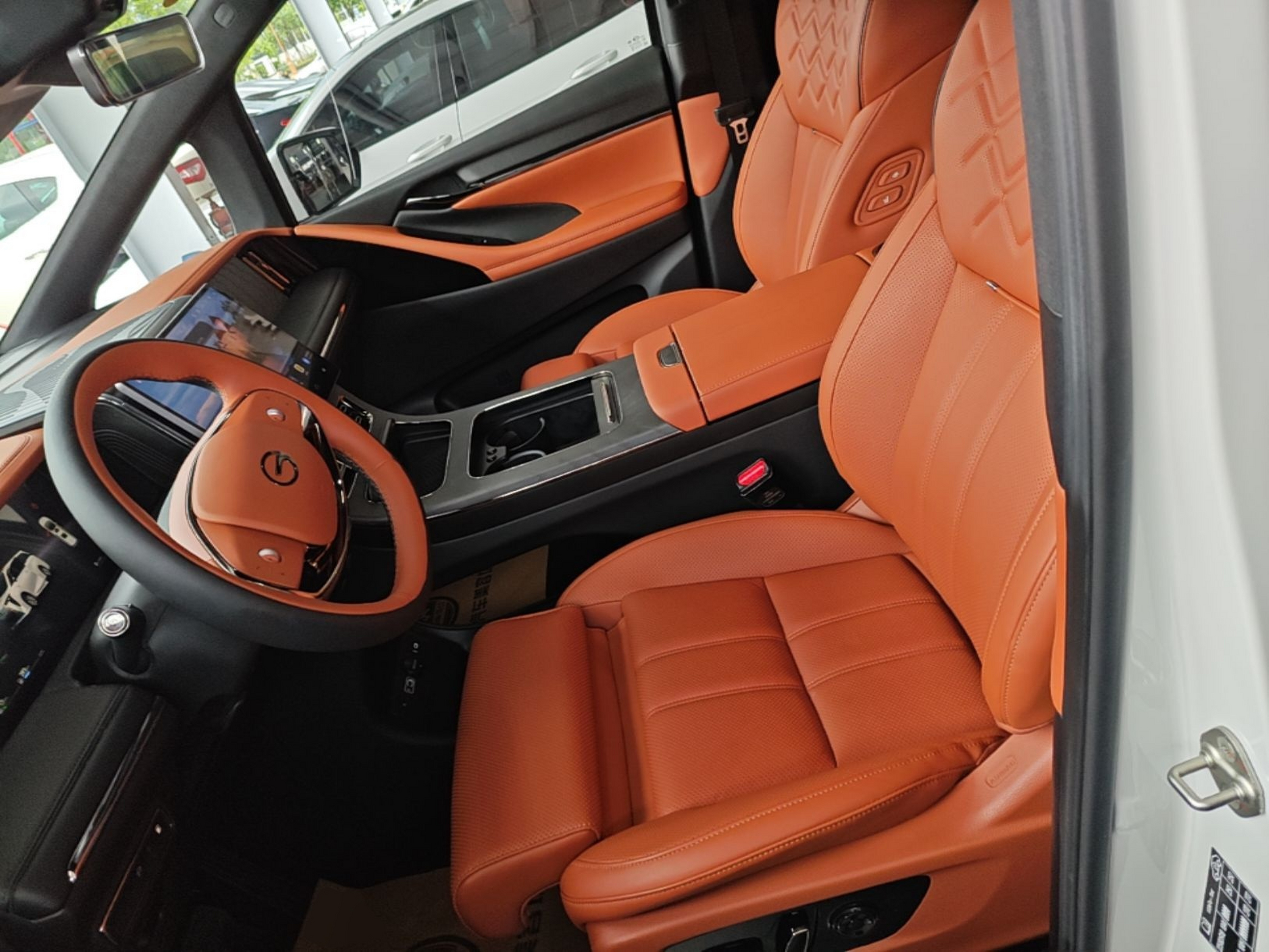 Avant de la voiture