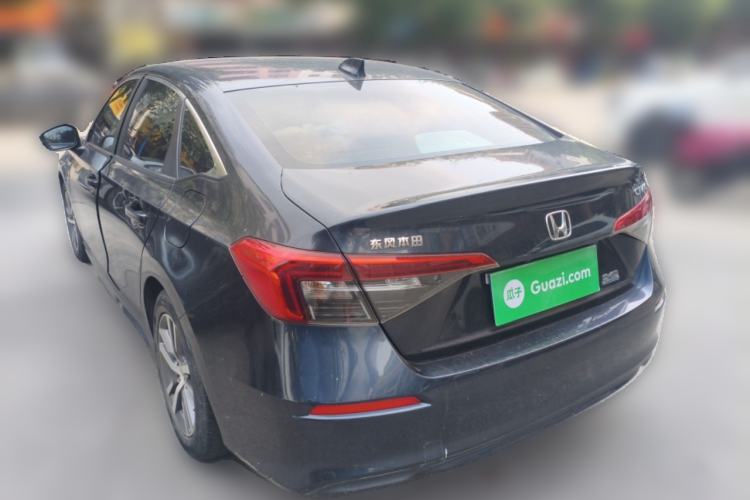 Used Honda Civic 2022 240TURBO CVT Dynamic Edition Rear Left 45 Deg