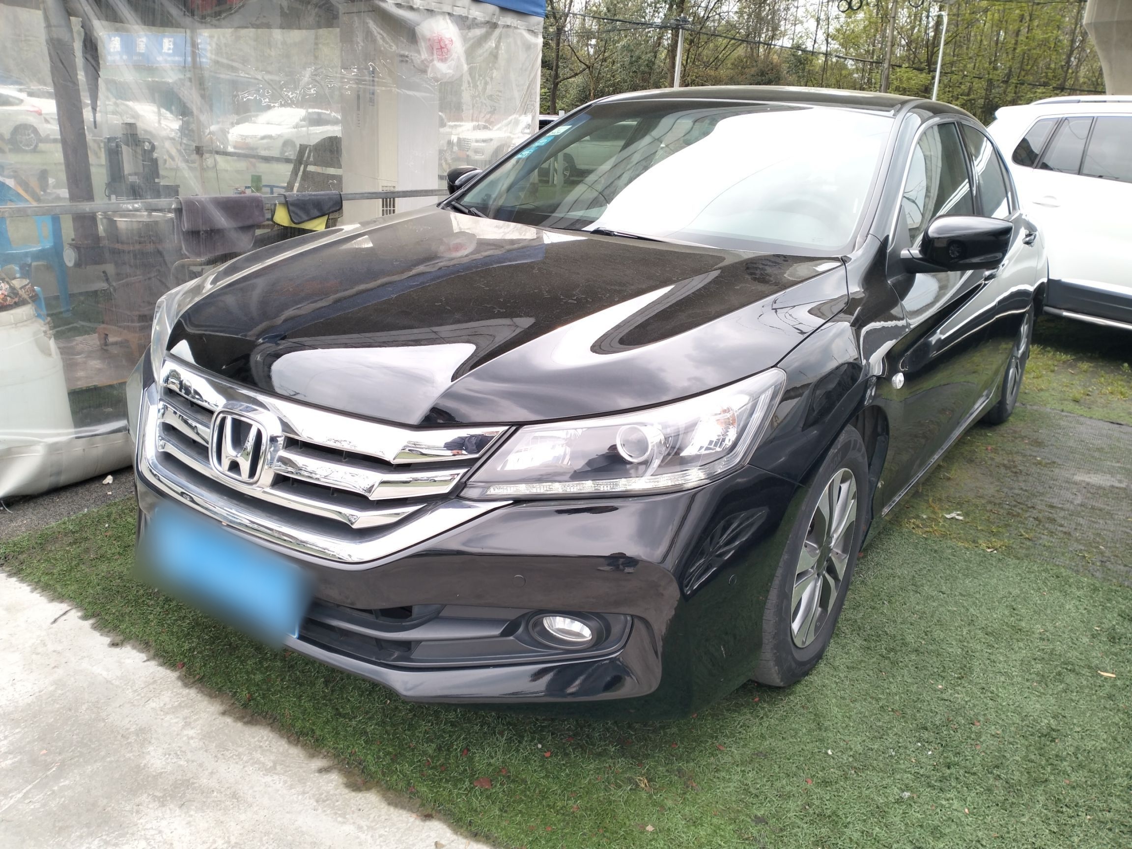 تحت مقدمة السيارة