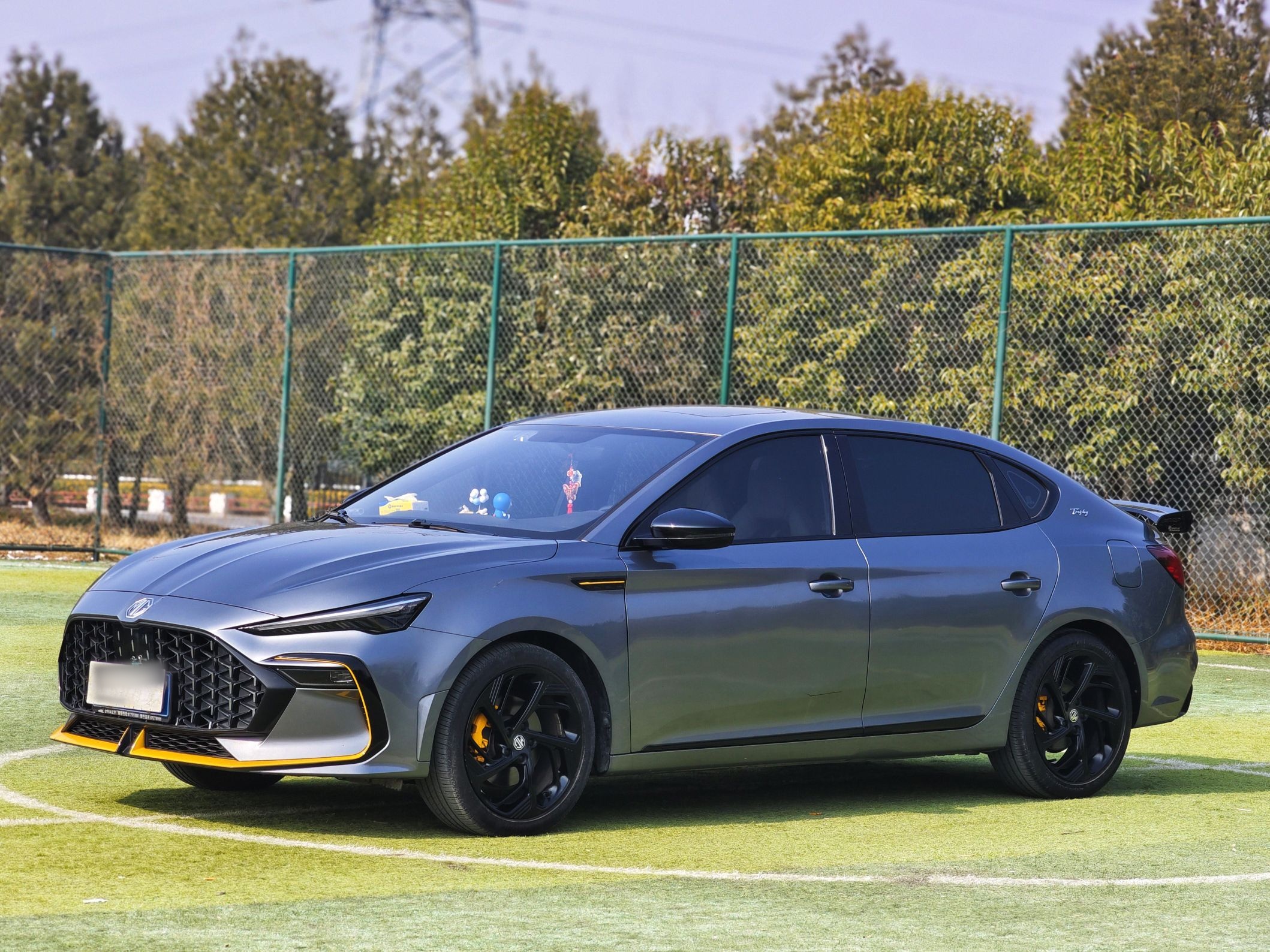 تحت مقدمة السيارة